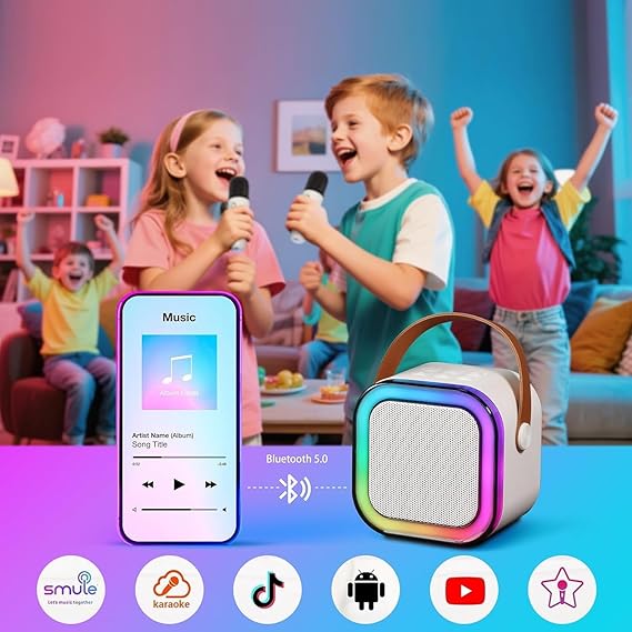 Wireless Speaker with LED Light